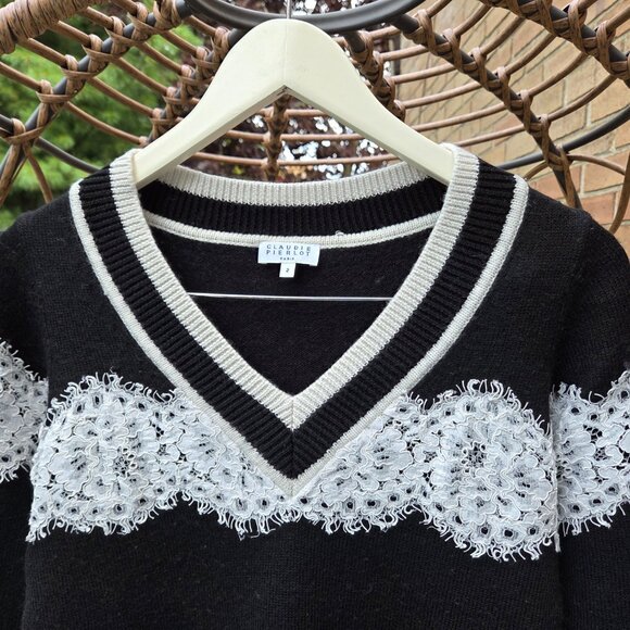 Claudie Pierlot Mike Model Beautiful sweater - Picture 9 of 11